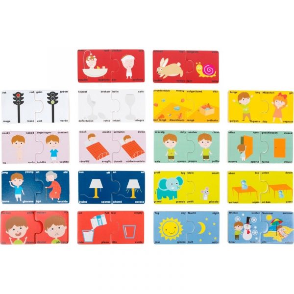 Puzzle éducatif : Contraires - 3/9 ans – Image 2