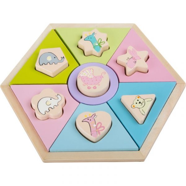 Puzzle à assembler - Animaux du cirque - 2/4 ans