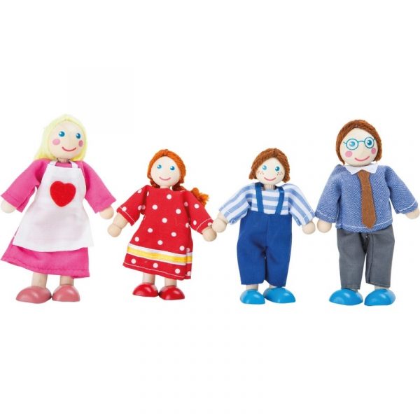 Petite famille à quatre (personnages) - 3/7 ans