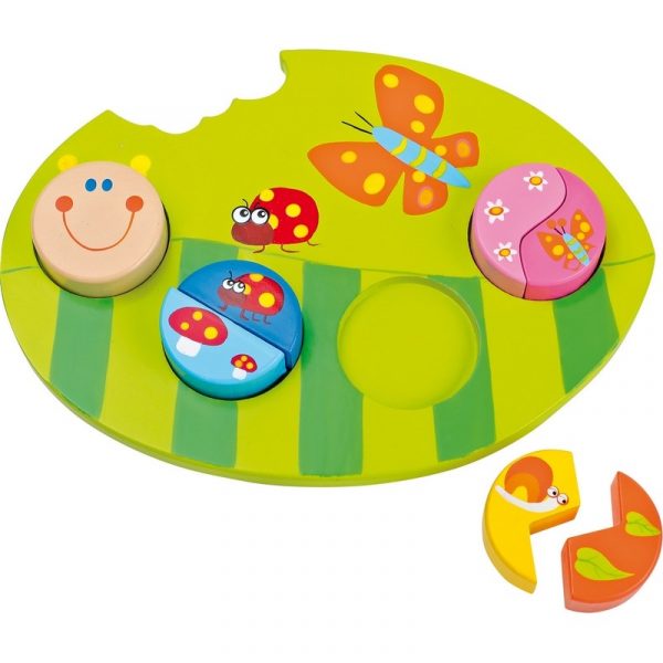 Puzzle à encastrer - Feuille - 2/4 ans