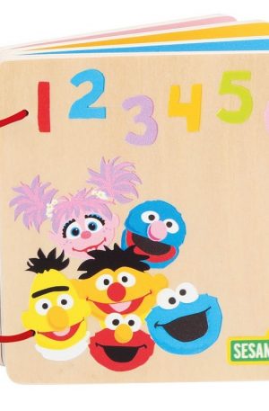 Livre en bois - Compter - 1/3 ans