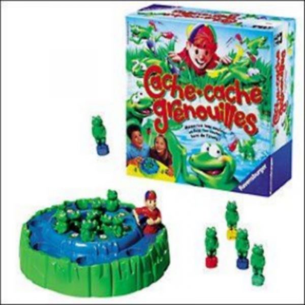 Cache-cache grenouilles - 4/9 ans