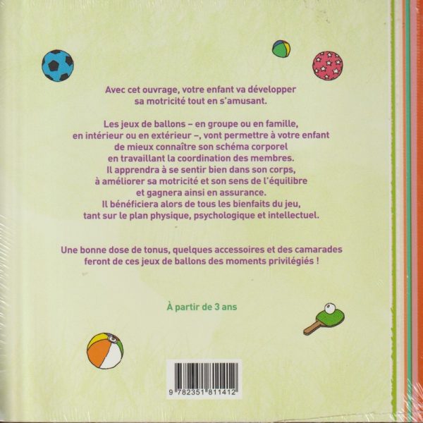 LIVRE - ACTIVITÉS - SPORT - Jeux et activités de ballon - Rue des Enfants – Image 2